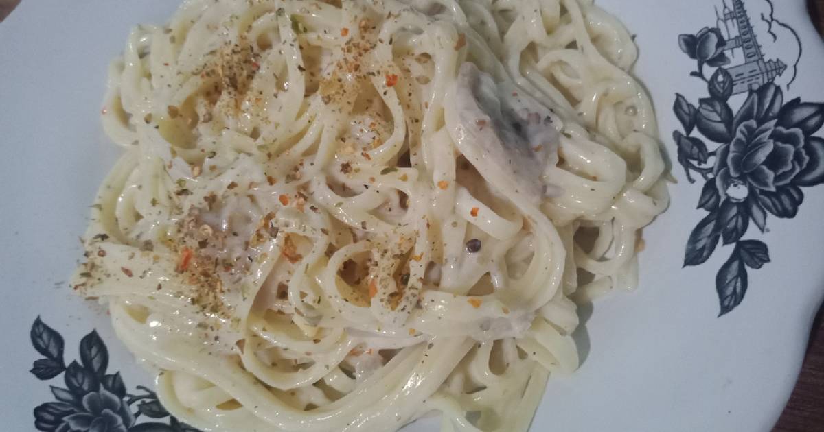 Resep Spaghetti Carbonara Udang - Contohkan p