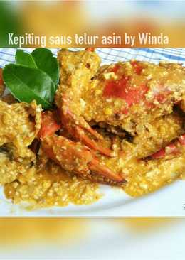 Kepiting saus telur asin alamanda