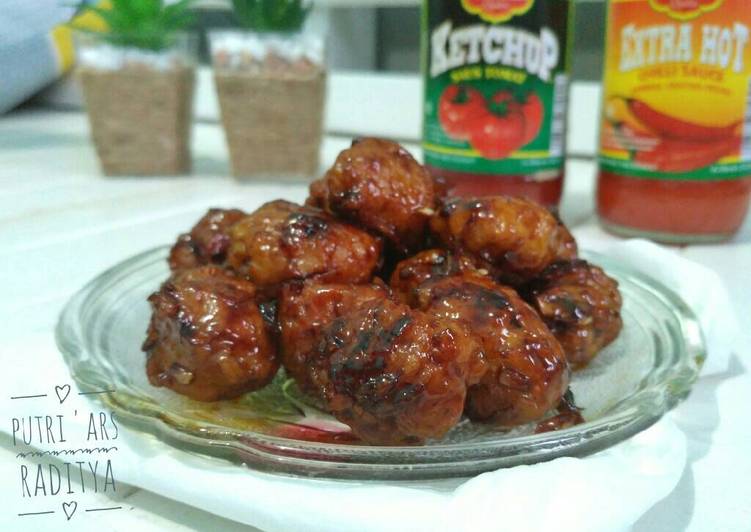 Resep Bakso bakar simple Dari Putri Ars'raditya