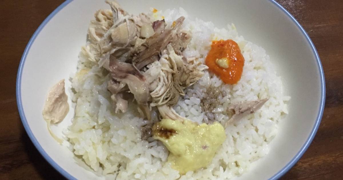 Resep Nasi ayam hainan ala hastyo tyanto