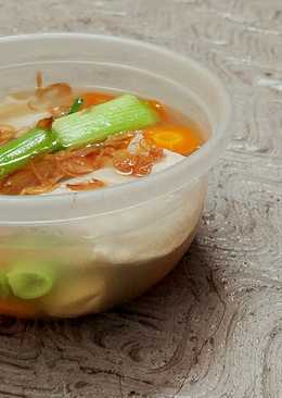 Sop Ayam Bening (Tanpa Bawang Putih)