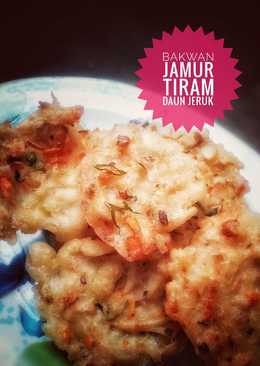 7. Bakwan Jamur Tiram Daun Jeruk #prRamadhan_Takjil