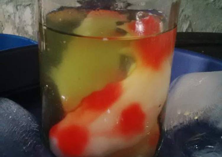 gambar untuk resep Agar Agar Ikan Koi in Jar