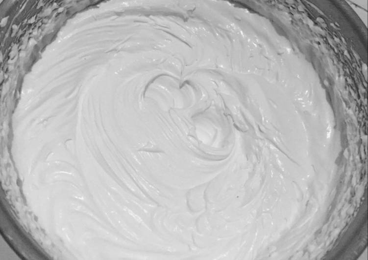 resep lengkap untuk The Best Whipped Cream (Super Gurih, Uenak, Recommended!!!)