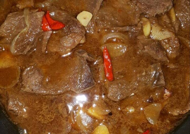 resep makanan Spicy Bistik Sapi