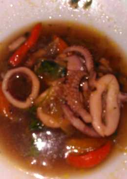 Cumi Saus mentega Lada Hitam