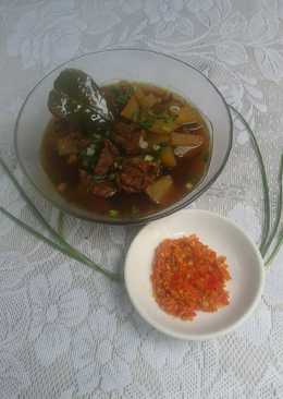 Rawon Daging & Labu siam ala Mama Prily