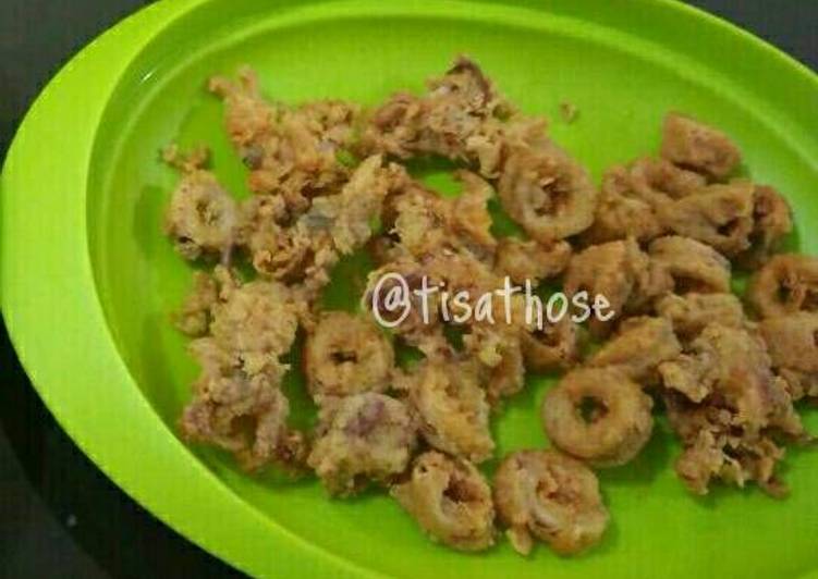 gambar untuk resep makanan Cumi Crispy simple ala Those