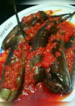 Terong balado utuh