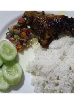 Ayam Bakar Madu Sederhana dengan Happy Call ala Febs