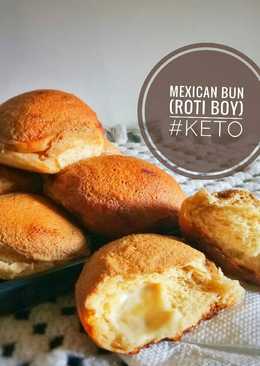 Mexican Bun (Roti Boy) #Ketopad