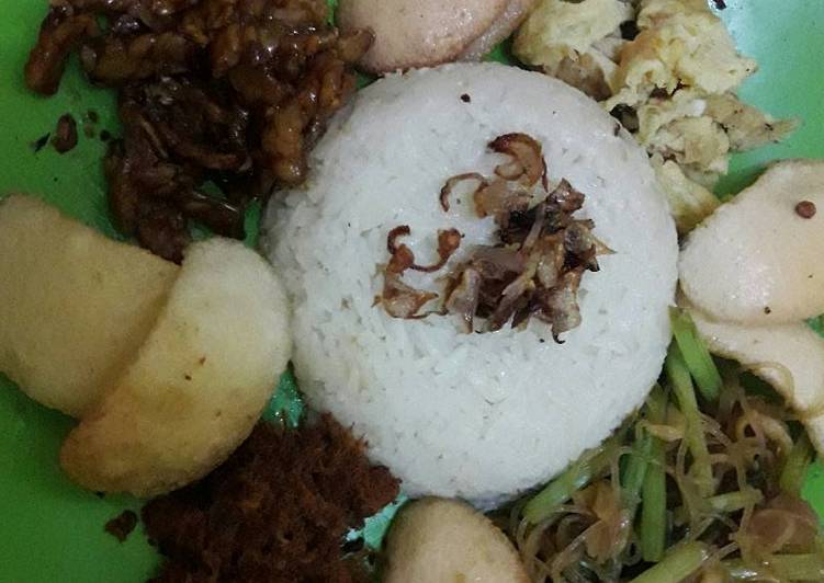 cara membuat Nasi uduk gurih