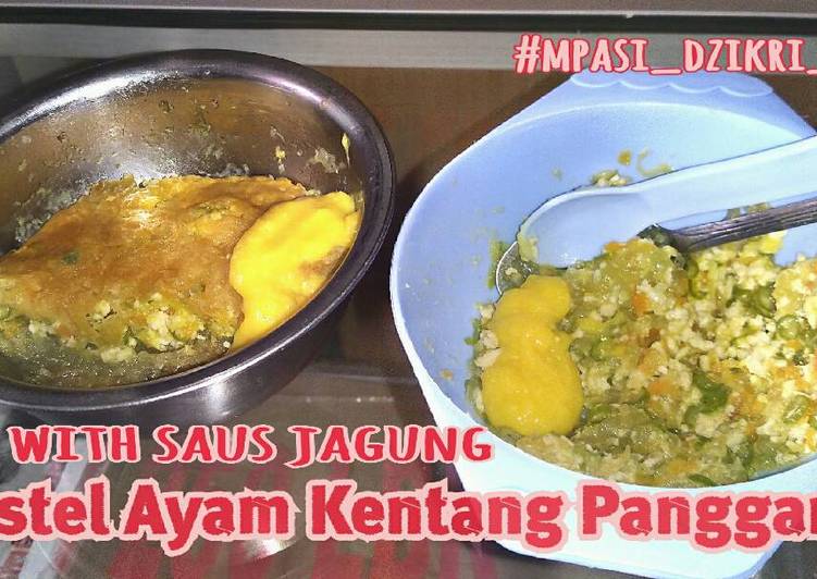 Resep MPASI "Pastel Ayam Kentang Panggang" mpasi 4bintang 10bulan
Kiriman dari Istiqomah Ramadhan