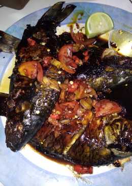 Ikan mas bakar