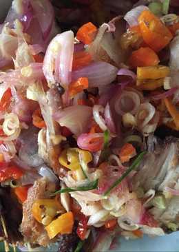 Tongkol Goreng Sambal Matah