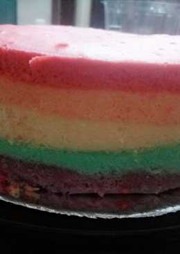 Rainbow cake kukusðŸ'