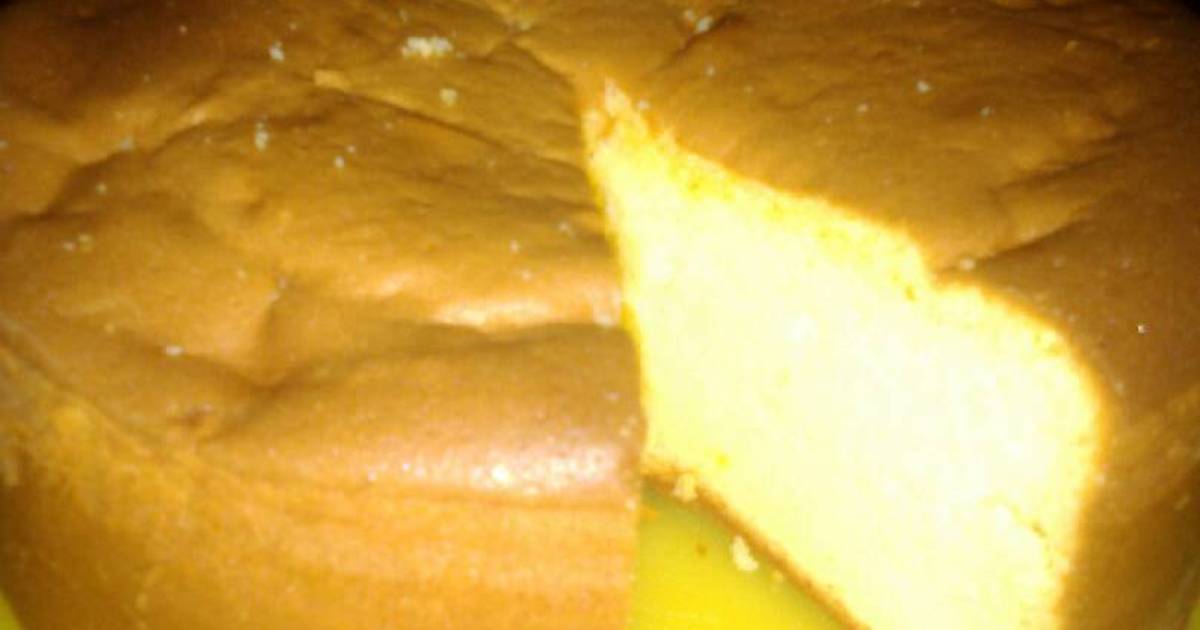 Resep sponge cake aroma jeruk