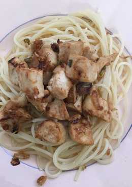 Spaghetti sauce chicken lemon 