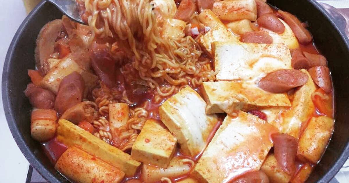 8 resep rabokki enak dan sederhana Cookpad