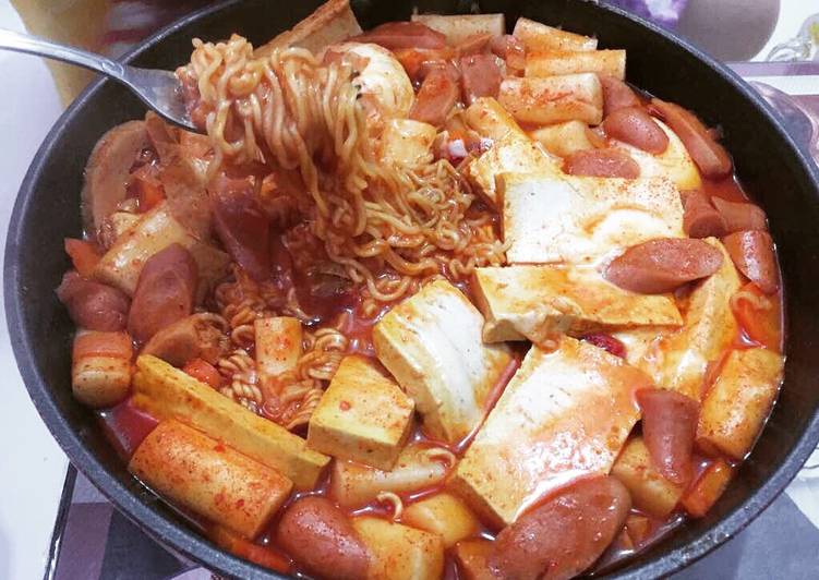 gambar untuk resep Rabokki