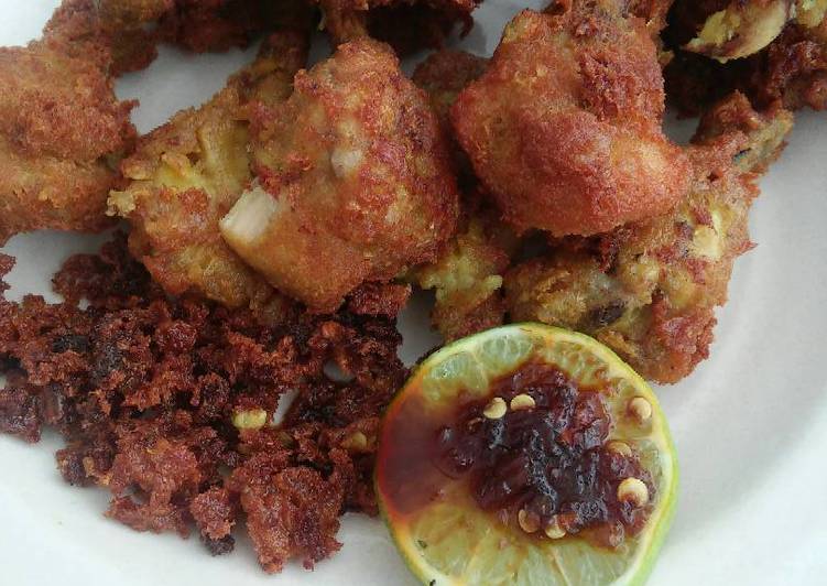 resep Sayap Ayam Kremes