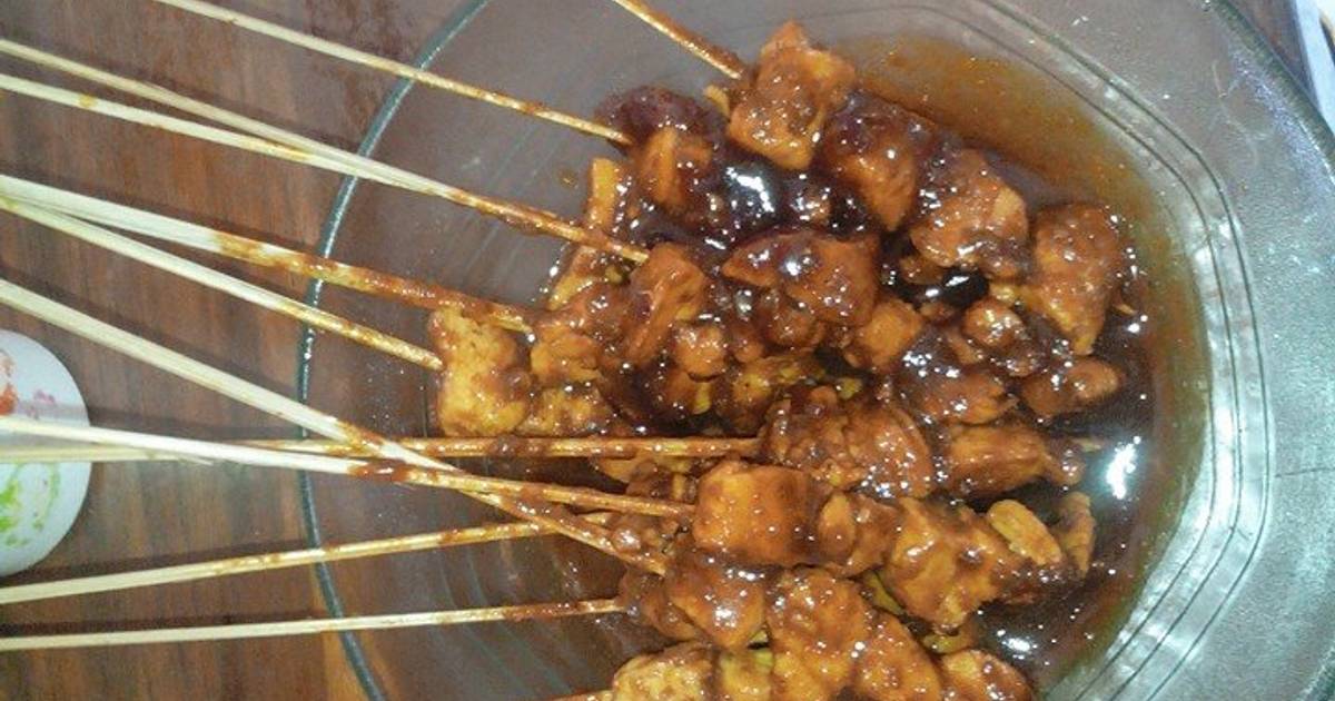 Resep Sate Ayam tanpa bakar ala Rurin Wahyu Listriana