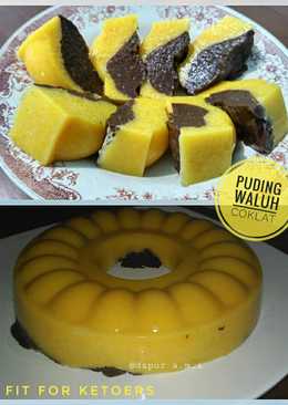 Puding Waluh Coklat
