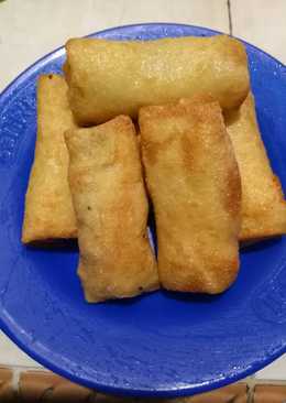 Lumpia jamur ayam