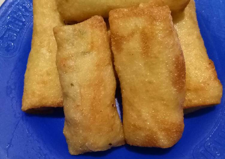 Lumpia jamur ayam