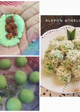 Klepon gula merah kenyal tanpa kapur sirih