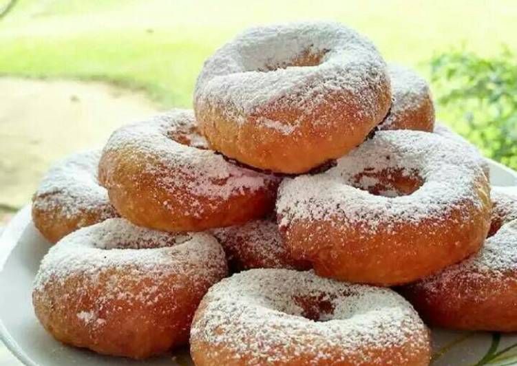 resep Donat kampung wijsman menal menul ala ibu restu