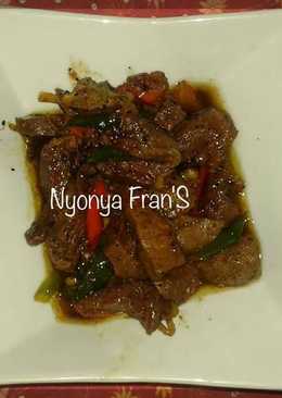 Daging Lada hitam By Nyonya Fran'S