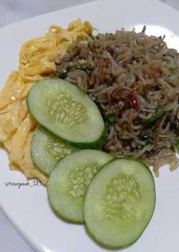 Nasi Goreng Teri shirataki #keto #ketopad_cp_olahanshirataki