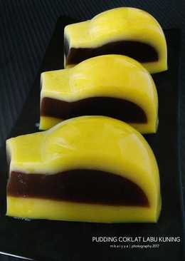 Pudding Coklat Labu Kuning