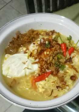 Mie kuah abon sapi