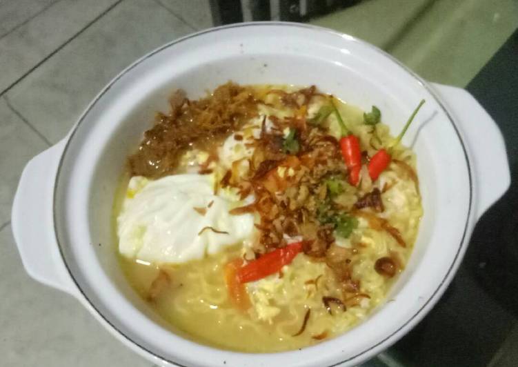 gambar untuk resep Mie kuah abon sapi