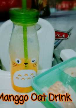 Manggo Oat Drink (utk anak intoleran susu sapi)