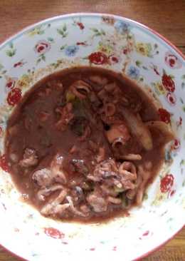 Sotong saos asyem manis