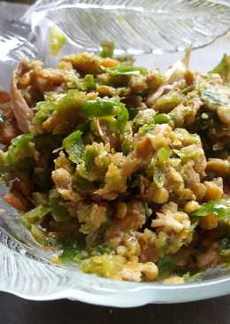 Tempe penyet cabe ijo