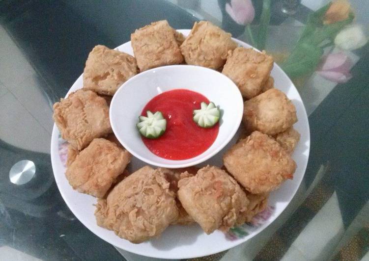 gambar untuk cara membuat Tahu goreng crispy