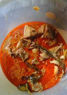 Gulai ayam nangka muda/tewel