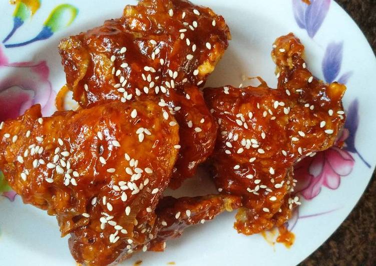 gambar untuk resep Fire wings