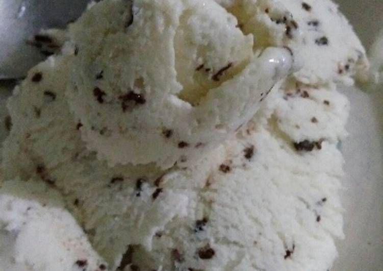 gambar untuk resep makanan Es krim enak, sederhana buatnya