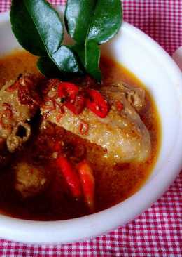 Kari Ayam khas Aceh (kare / karih)