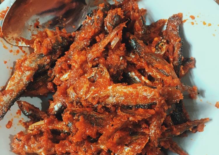 Resep Ikan Asin Balado?? Kiriman dari Melvy Nancilia