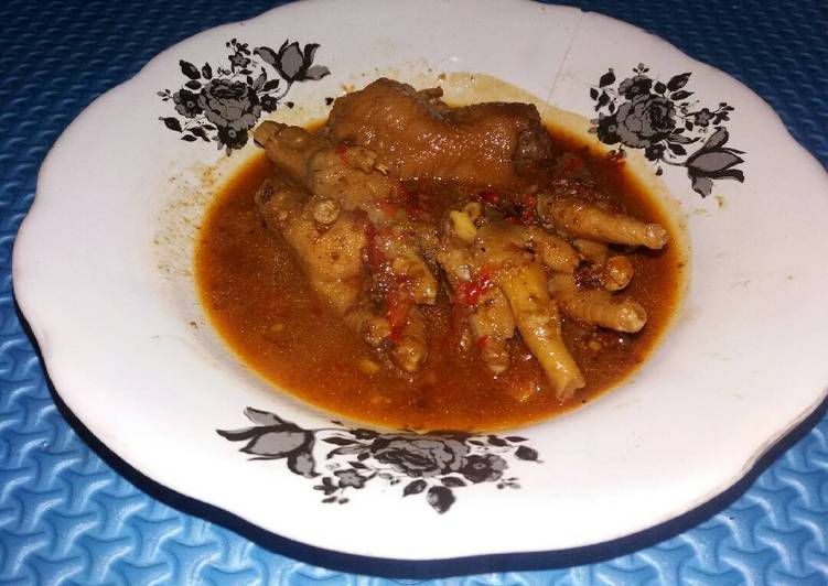 resep makanan Ceker Asam Pedas Manis