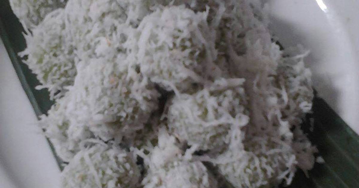 Resep Klepon pandan