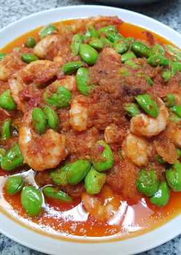 Sambel udang pete