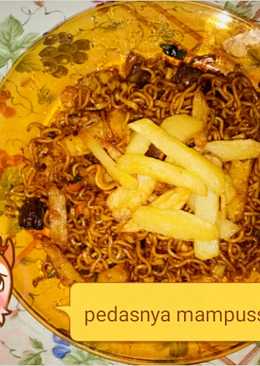 Mie Goreng pedas mampus