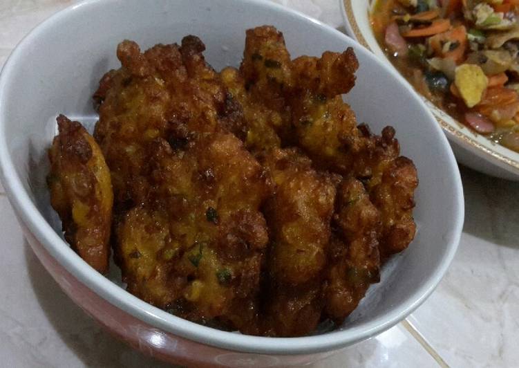 resep lengkap untuk Perkedel Jagung Manis